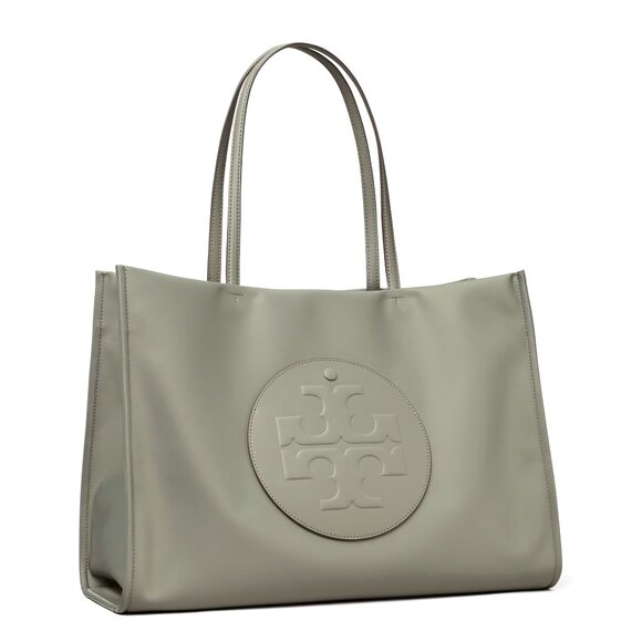 Tory Burch Ella Nylon Tote - Stone - Picture 2 of 8